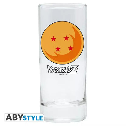 Dragon Ball - Geschenkset Vier Sterne - Tasse, Glas & Schlüsselanhänger