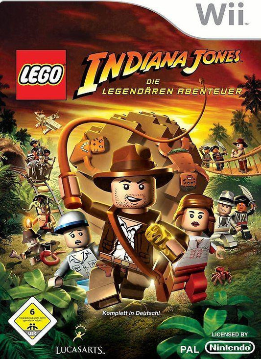 Wii - LEGO Indiana Jones Die Legendären Abenteuer (Gebraucht)