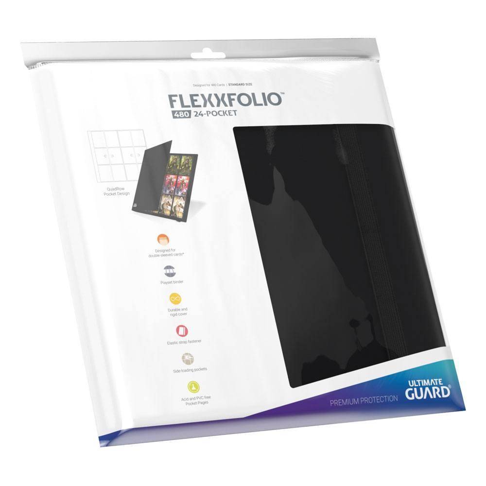 Ultimate Guard Flexxfolio 480 - 24-Pocket (Quadrow) - Schwarz