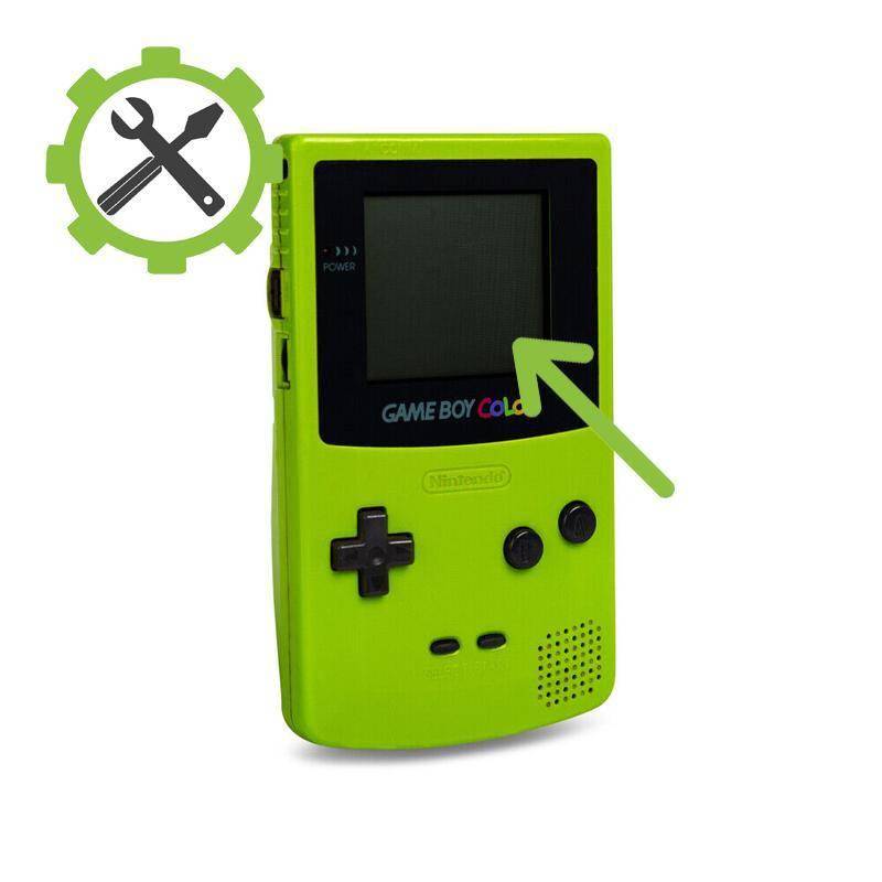 Game Boy Color Reparatur - Display Scheibe tauschen (nicht Display)