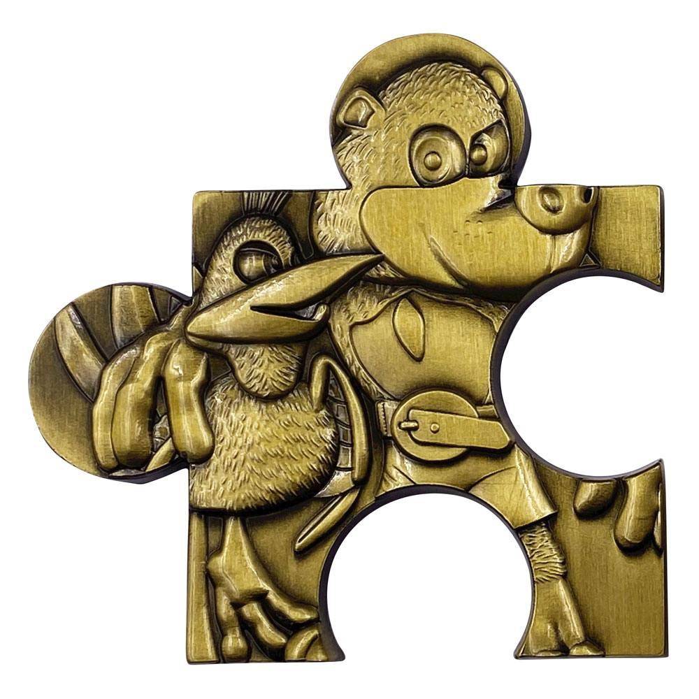 Banjo-Kazooie - Metall Replik Jiggy Puzzleteil