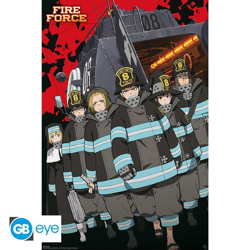 Fire Force - Poster Company 8 - 91,5 x 61 cm