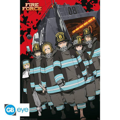 Fire Force - Poster Company 8 - 91,5 x 61 cm