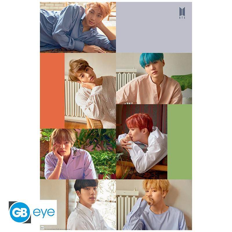 BTS - Poster Gruppencollage - 91,5 x 61 cm