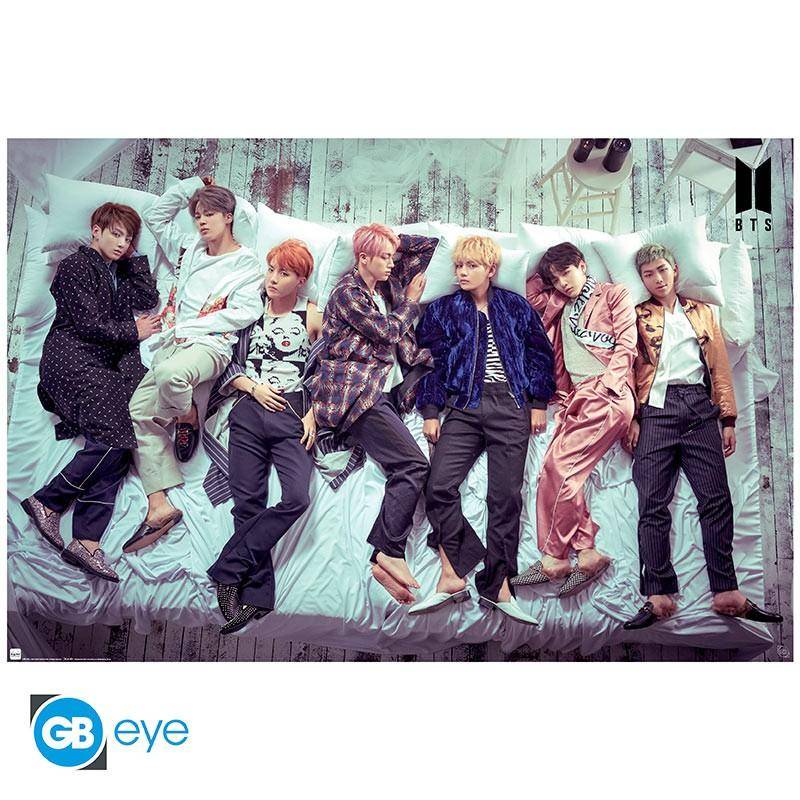 BTS - Poster Bett - 91,5 x 61 cm