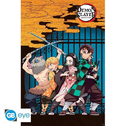Demon Slayer - Poster Gruppe - 91,5 x 61 cm