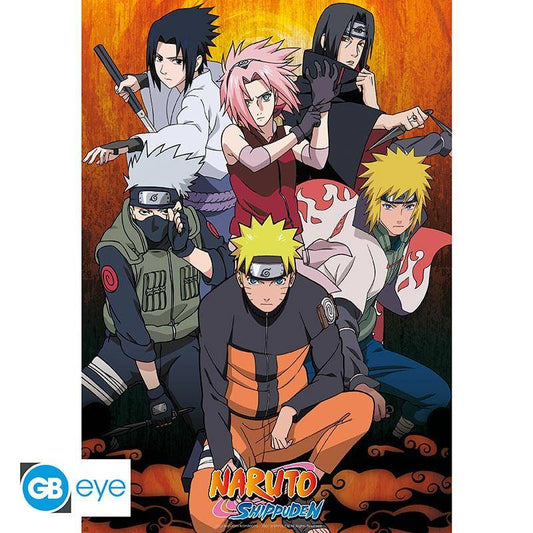 Naruto Shippuden - Poster Ikonen - 91,5 x 61 cm