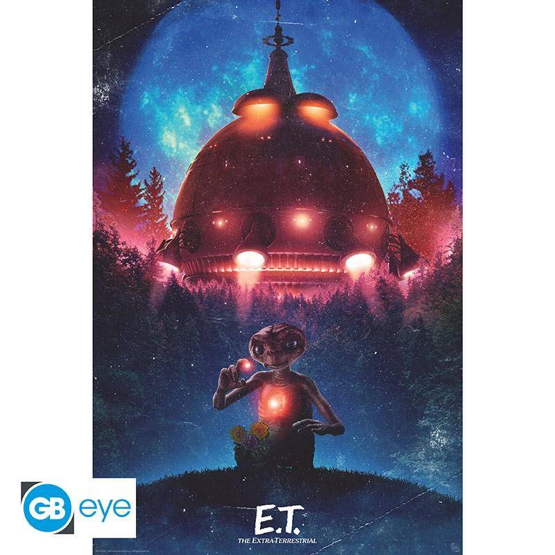 E.T. - Der Außerirdische - Poster Raumschiff - 91,5 x 61 cm