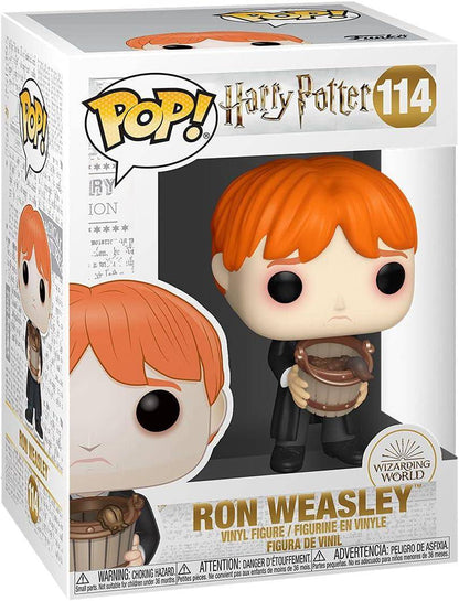 Harry Potter - POP! Vinyl Figur Ron Weasley mit Eimer 9 cm - 114