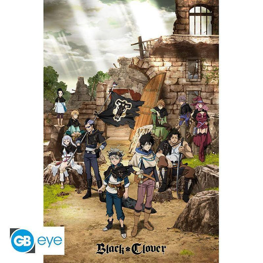 Black Clover - Poster Black Bulls - 91,5 x 61 cm