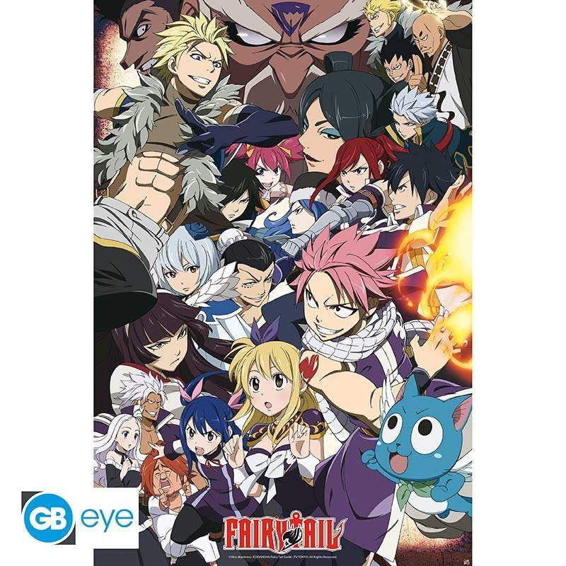 Fairy Tail - Poster Gildenkampf - 91,5 x 61 cm