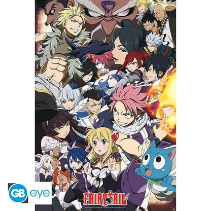 Fairy Tail - Poster Gildenkampf - 91,5 x 61 cm