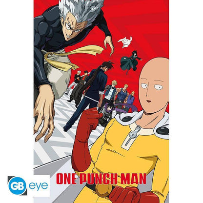 One Punch Man - Poster Staffel 2 - 91,5 x 61 cm