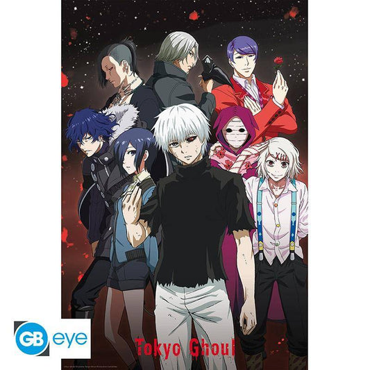 Tokyo Ghoul - Poster Charaktere - 91,5 x 61 cm