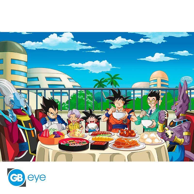 Dragon Ball - Poster Festmahl - 91,5 x 61 cm