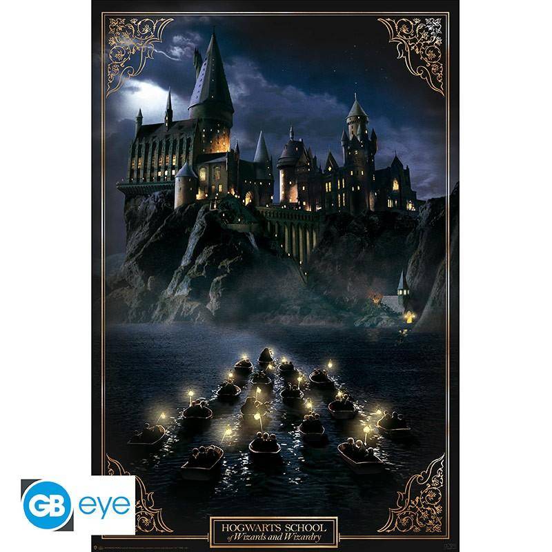Harry Potter - Poster Schloss Hogwarts - 91,5 x 61 cm