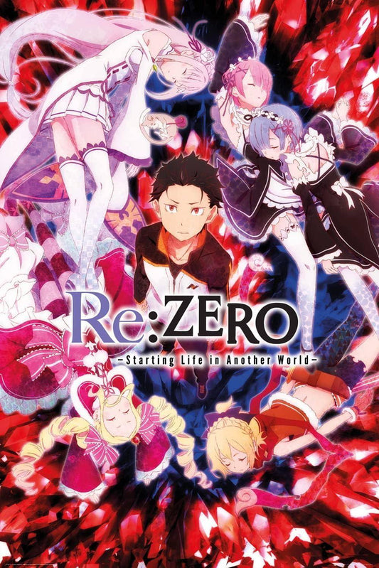 Re:Zero - Poster Charaktere - 91,5 x 61 cm
