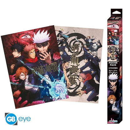 Jujutsu Kaisen - Poster Doppelpack Schulen - 52 x 38 cm