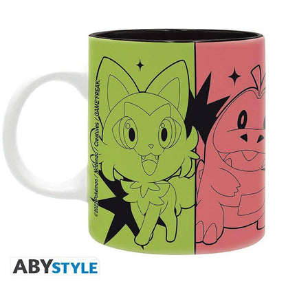 Pokémon - Tasse Karmesin & Purpur Starter + Pikachu - 320 ml
