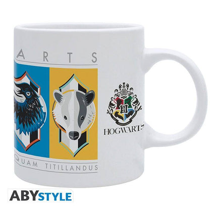 Harry Potter - Tasse Minimalistische Hauserwappen - 320 ml