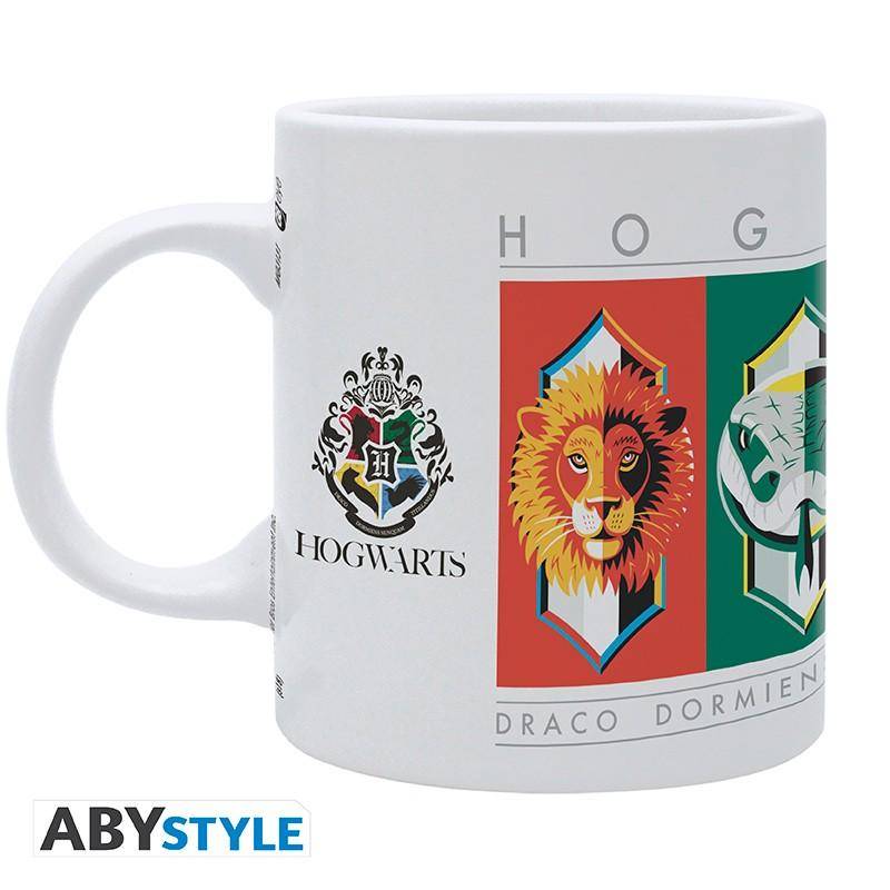 Harry Potter - Tasse Minimalistische Hauserwappen - 320 ml