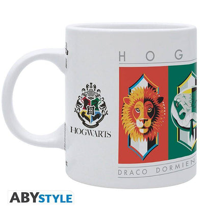 Harry Potter - Tasse Minimalistische Hauserwappen - 320 ml
