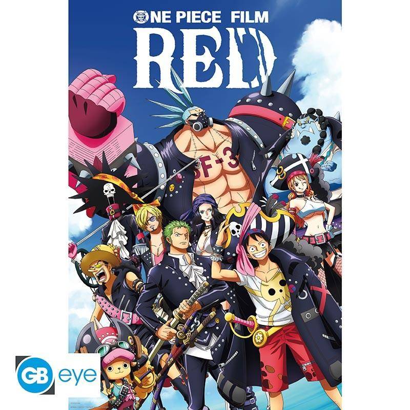 One Piece - Poster One Piece Red - 91,5 x 61 cm