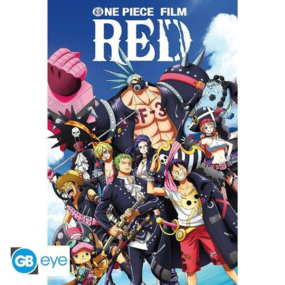 One Piece - Poster One Piece Red - 91,5 x 61 cm