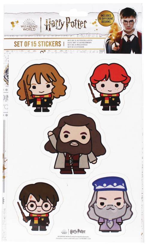 Harry Potter - Aufkleber Chibi Charaktere