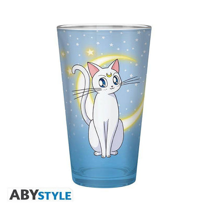 Sailor Moon - Glas Luna & Artemis - 400 ml