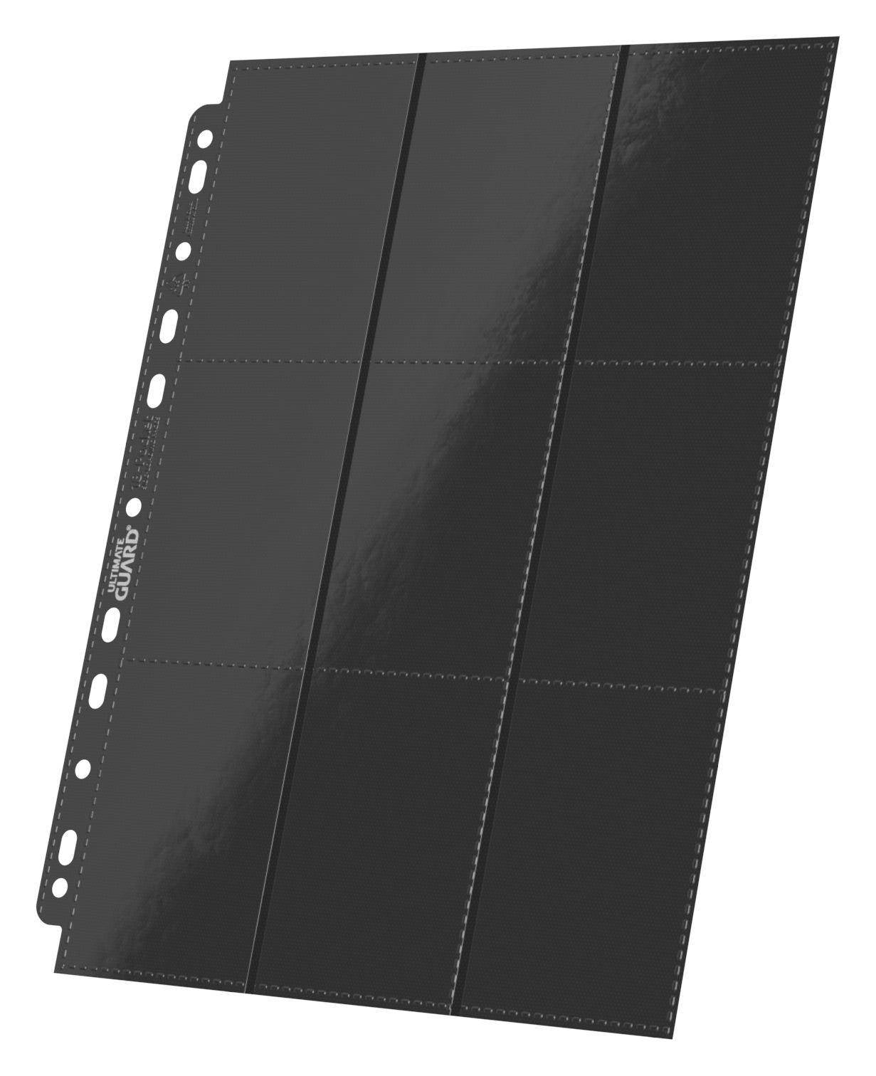 Ultimate Guard - Kartenseiten 18 Taschen Seiteneinschub Schwarz - (10)