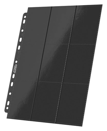 Ultimate Guard - Kartenseiten 18 Taschen Seiteneinschub Schwarz - (10)