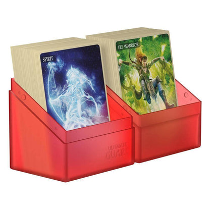Ultimate Guard - Boulder Deckbox 80+ Standardgröße - Rubin