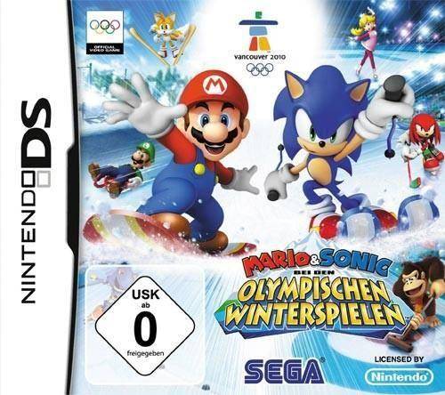 DS - Mario & Sonic Bei Den Olympischen Winterspielen - Nur Modul (Gebraucht)