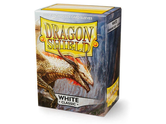 Dragon Shield - Kartenhüllen Standard Größe - Weiß Classic - 100 Stk