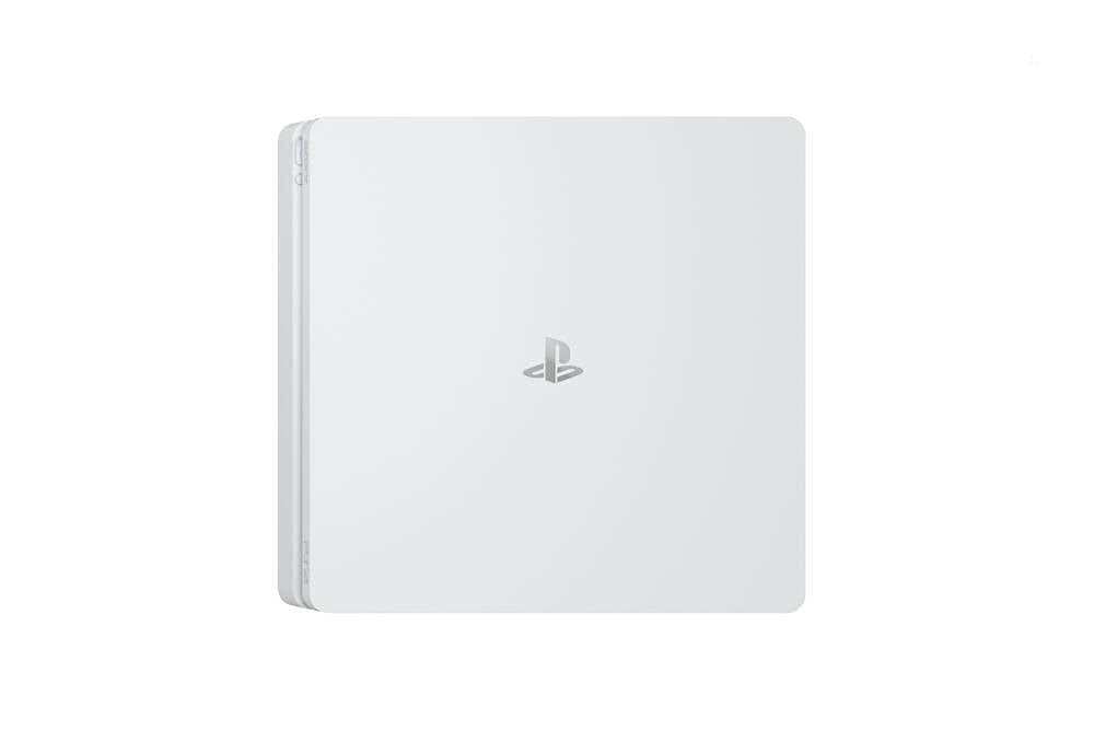 PS4 Slim - Konsole - Weiß - Ohne Controller (Gebraucht)