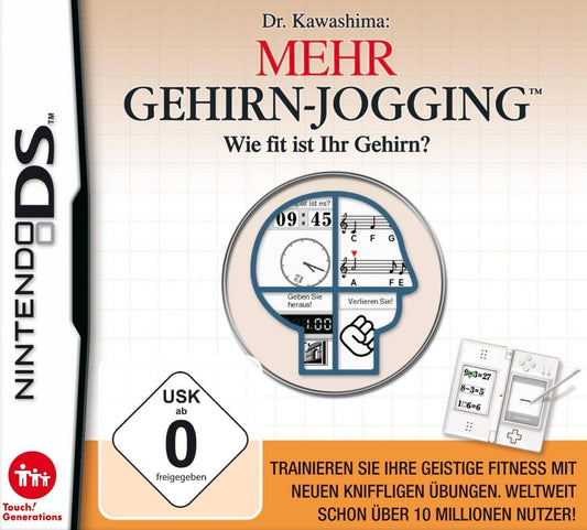 DS - Dr. Kawashimas Mehr Gehirn Jogging (Sealed)