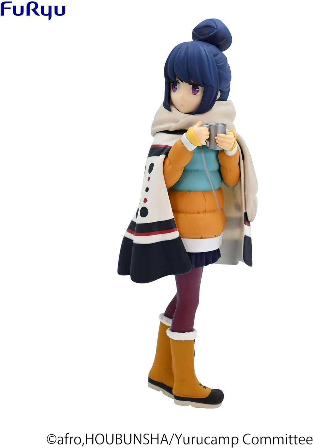 Laid-Back Camp - Statue Rin Shima - 17 cm