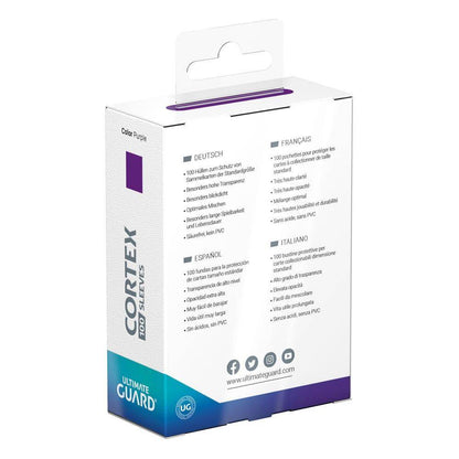 Ultimate Guard - Kartenhüllen Cortex Standardgröße - Lila - 100 Stk