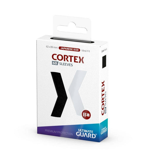 Ultimate Guard - Kartenhüllen Cortex Japanische Größe - Schwarz - 60 Stk
