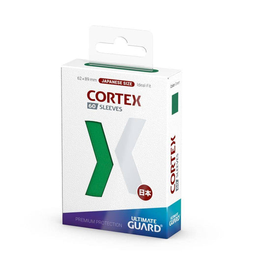Ultimate Guard - Kartenhüllen Cortex Japanische Größe - Grün - 60 Stk