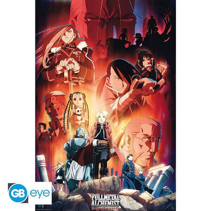 Fullmetal Alchemist - Poster Charaktere - 91,5 x 61 cm