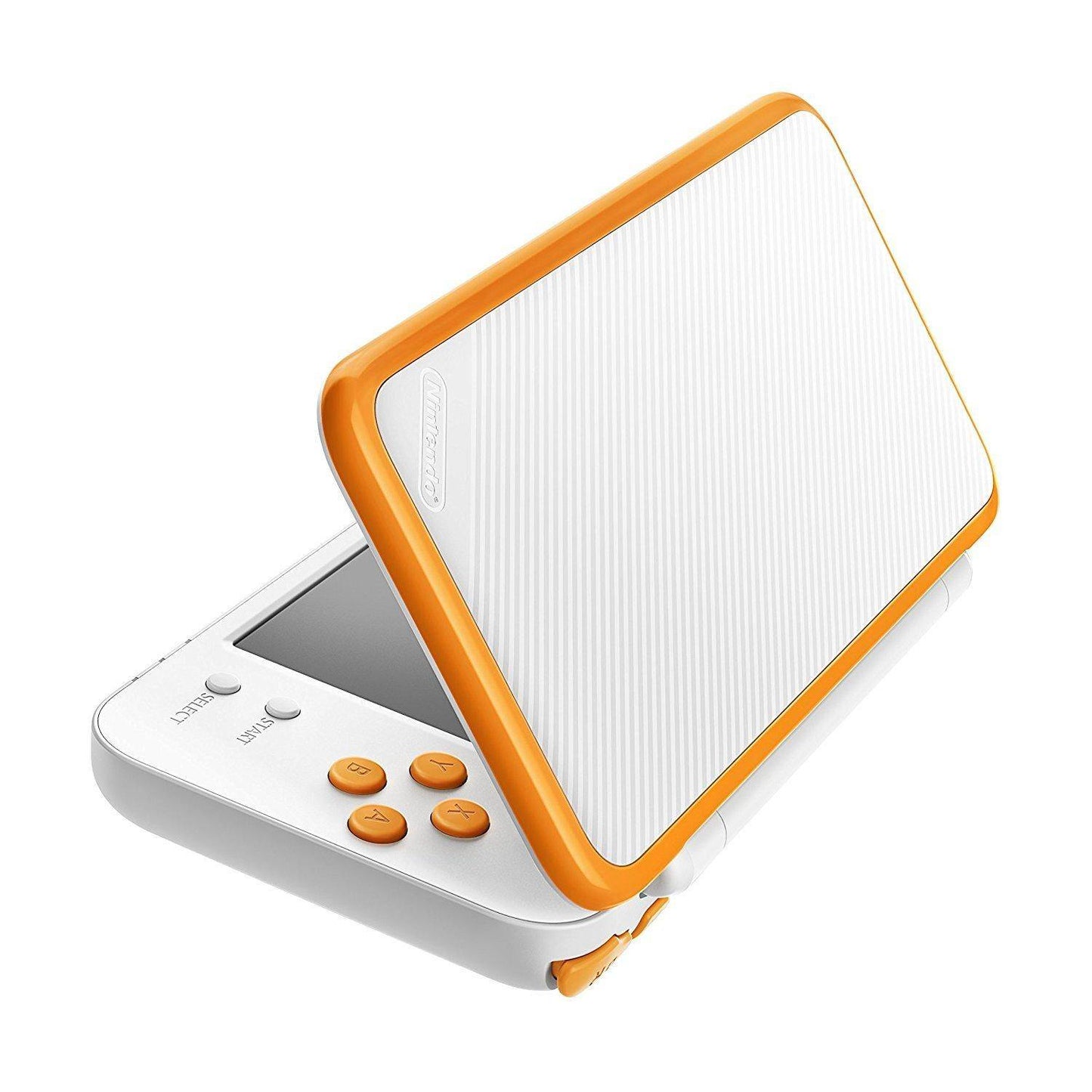 New 2DS XL - Konsole - Weiß-Orange (Gebraucht)
