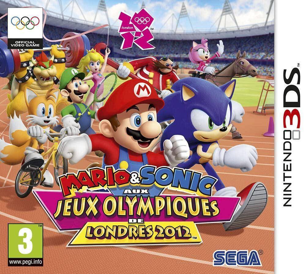 3DS - Mario & Sonic Bei Den Olympischen Spielen London 2012 - Nur Modul (Gebraucht)