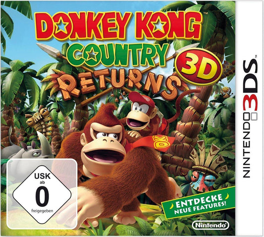 3DS - Donkey Kong Country Returns - Nur Modul (Gebraucht)