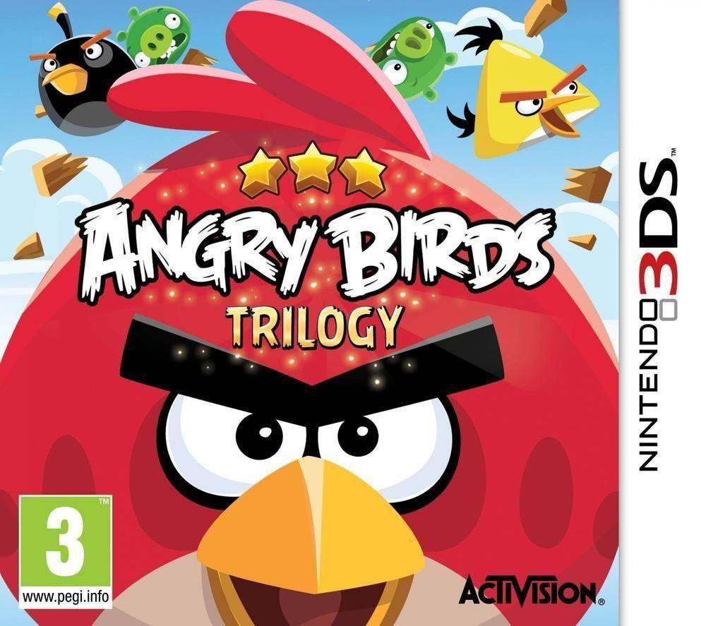 3DS - Angry Birds Trilogy - Nur Modul (Gebraucht)