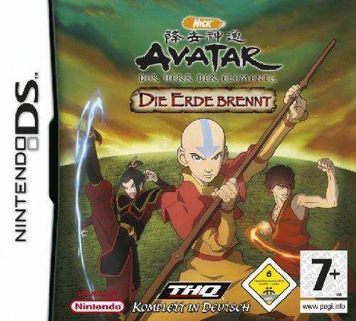 DS - Avatar Der Herr Der Elemente Die Erde Brennt - Nur Modul (Gebraucht)