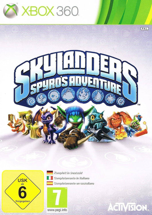 XBOX 360 - Skylanders Spyros Adventure - Ohne Zubehör (Gebraucht)