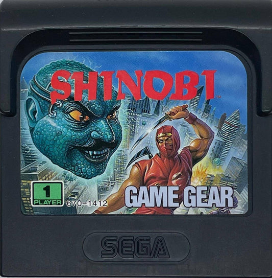 Sega Game Gear - Shinobi - Nur Modul (Gebraucht)