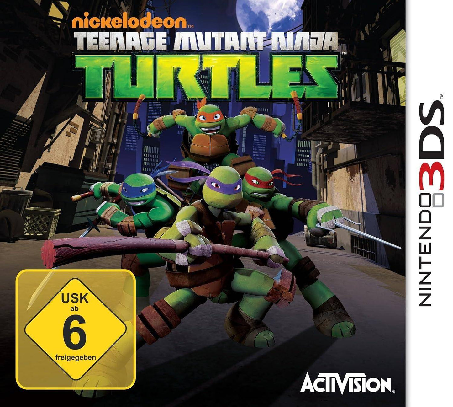 3DS - Nickelodeon Teenage Mutant Ninja Turtles (Gebraucht)